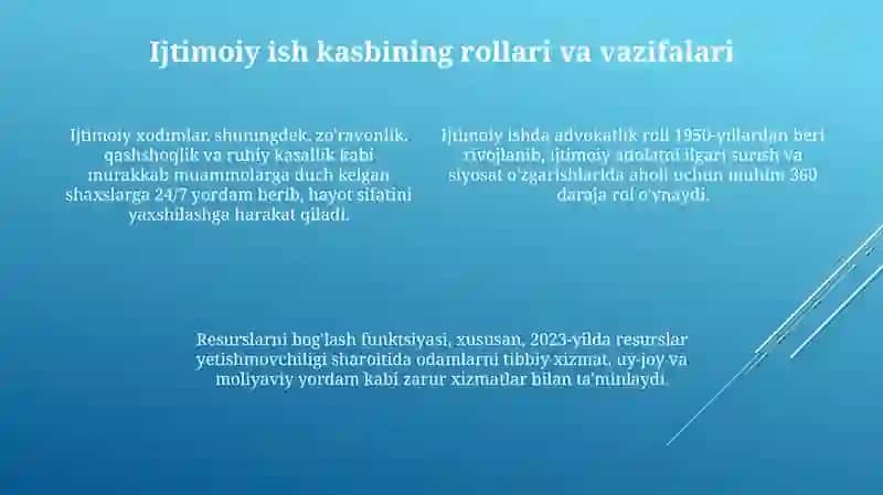 Ijtimoiy ish kasbiy soha sifatida 4