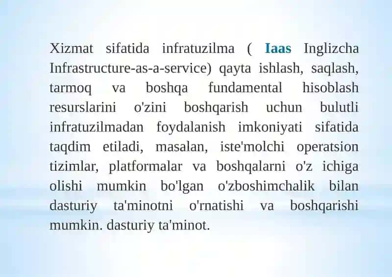 Bulut texnologiyalarining rivojlanishi 4