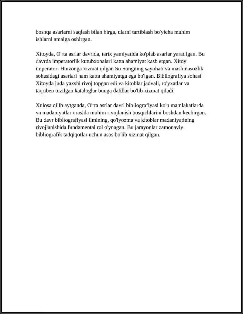 OʻRTA OSIYODA BIBLIOGRAFIYA 4