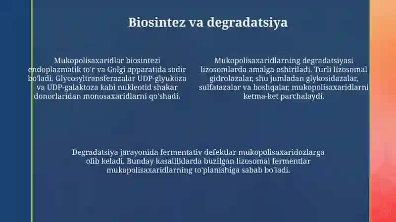 Mukopolisaxaridlar va ularning biologik ahamiyati 4