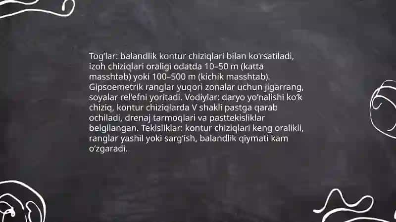 Yer yuzi tabiiy kartasi 4