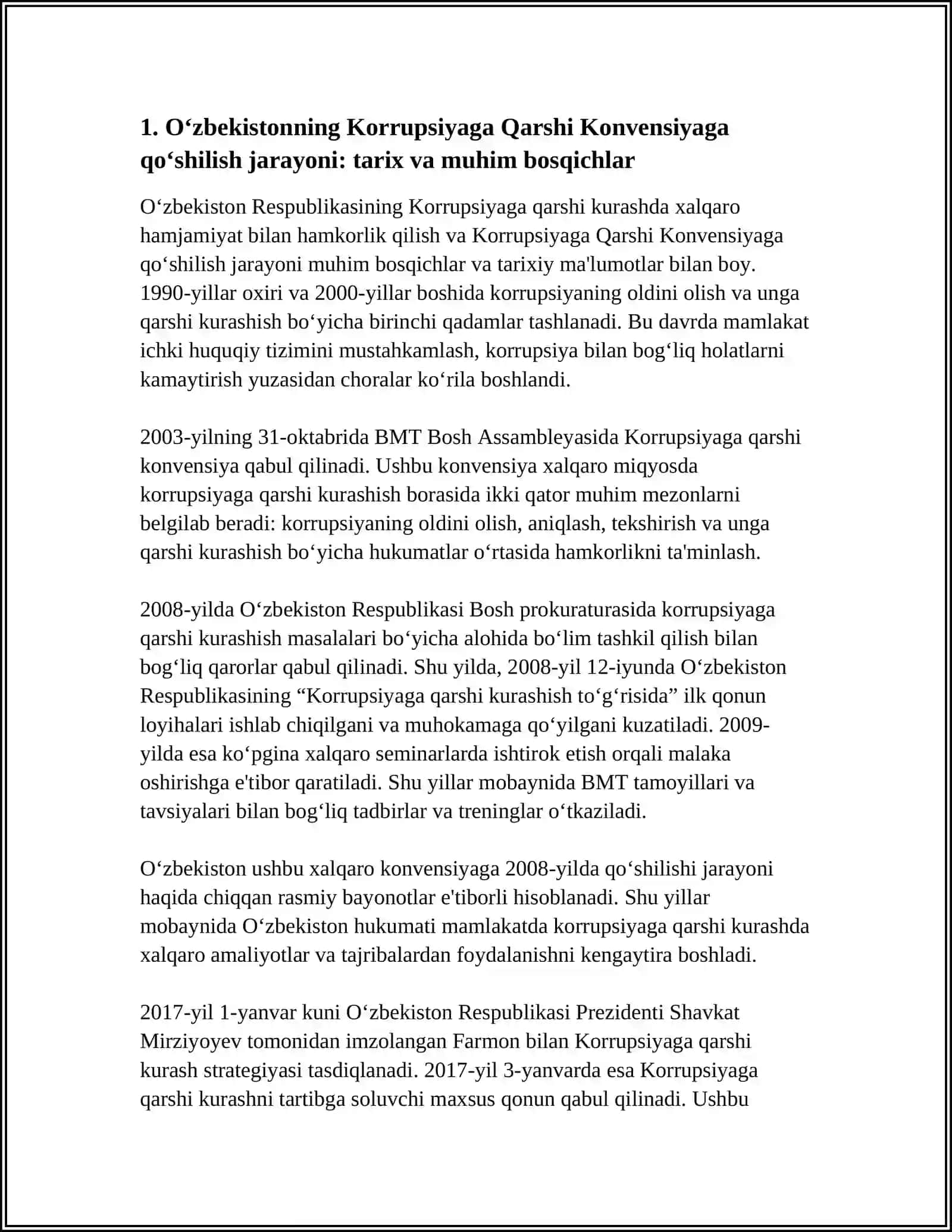 Konvensiyaga O‘zbekiston qo‘shilishi 4
