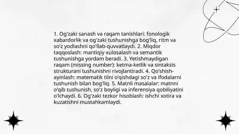 EGMA xalqaro baholash dasturi 4
