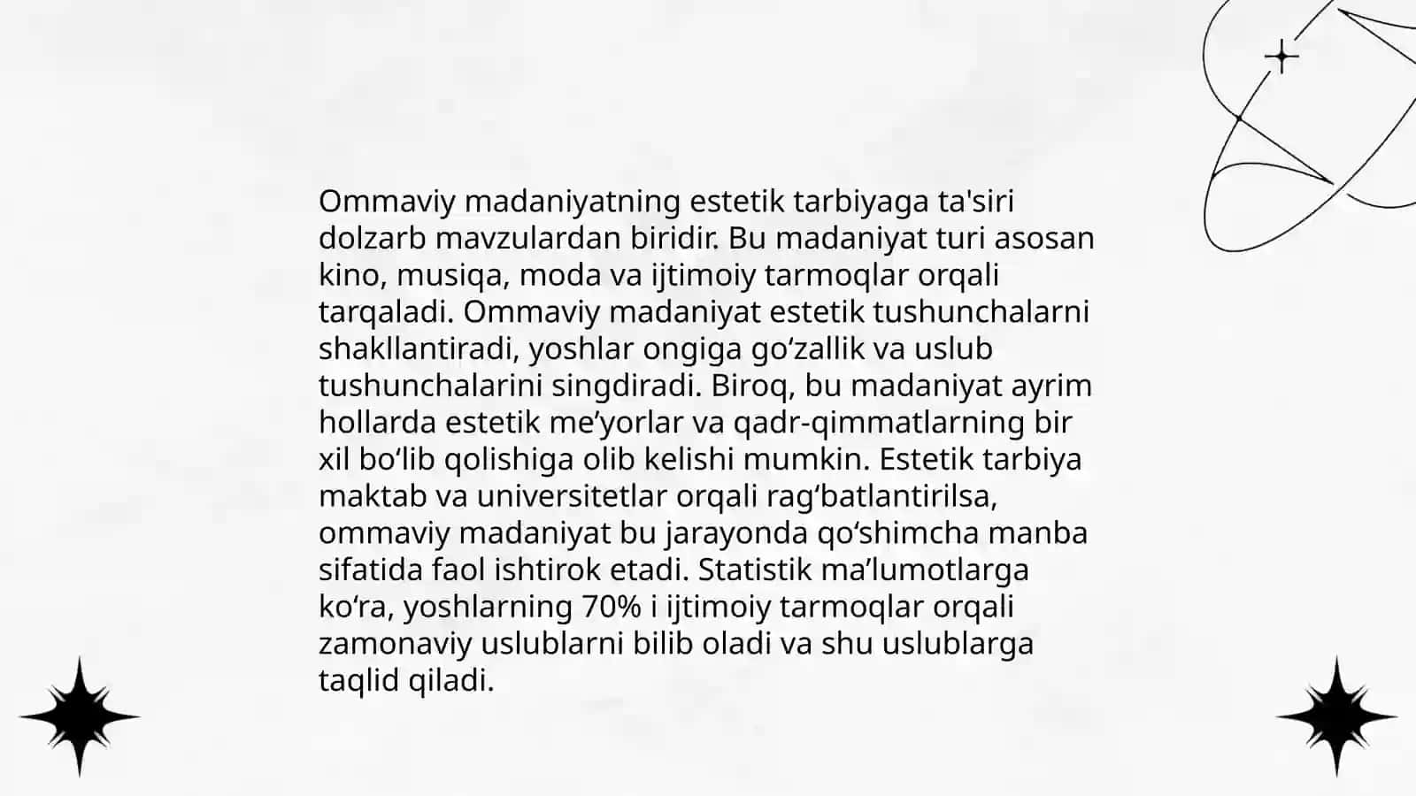 Estetik tarbiya va globallashuv jarayonlari 4