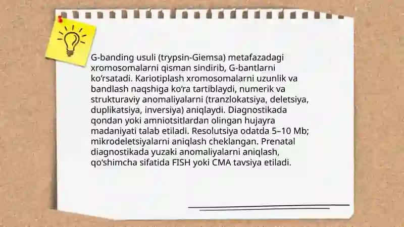 Odam genetikasining o'rganish usullari 4