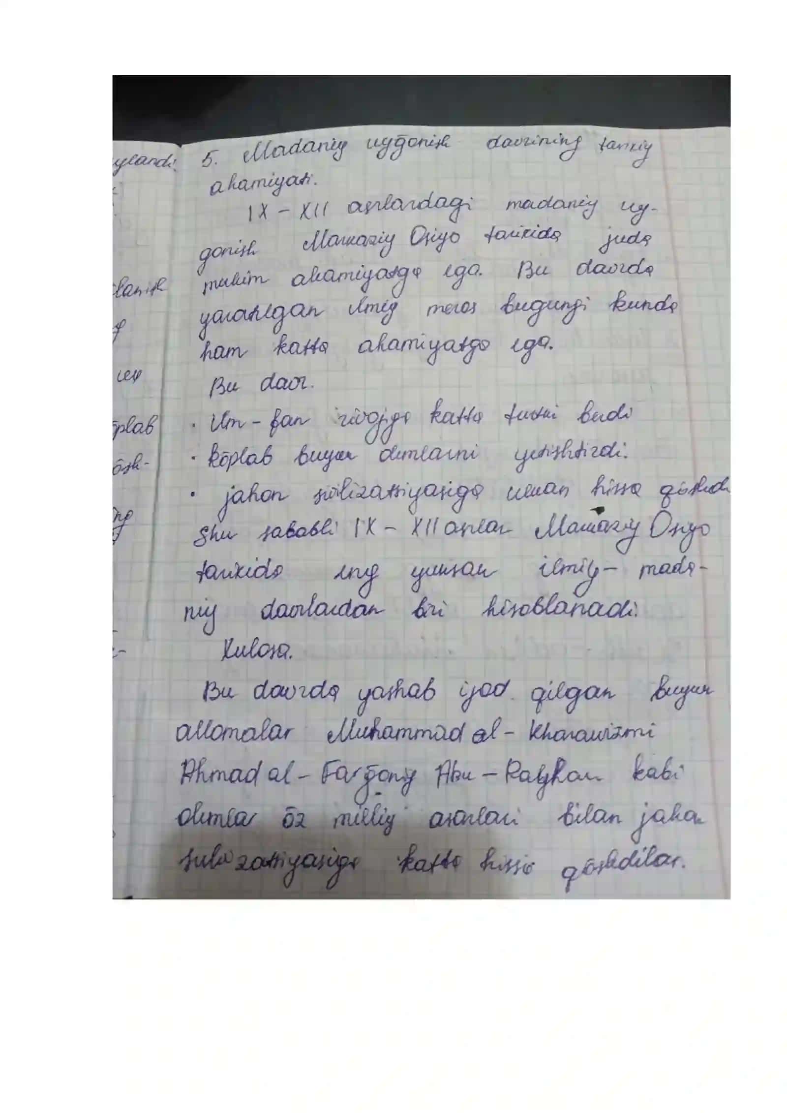 O‘ZBEKISTONNING ENG YANGI TARIXI FANIDAN MUSTAQIL ISH 4