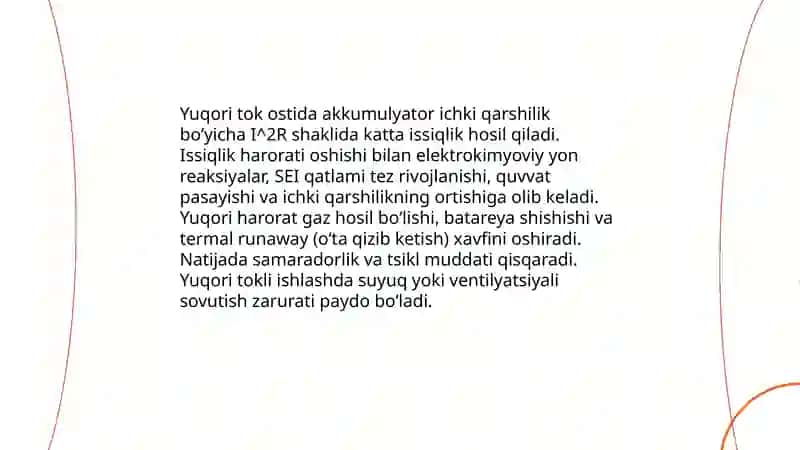 Akkumulyator batareyasini sovutish sabablari 4