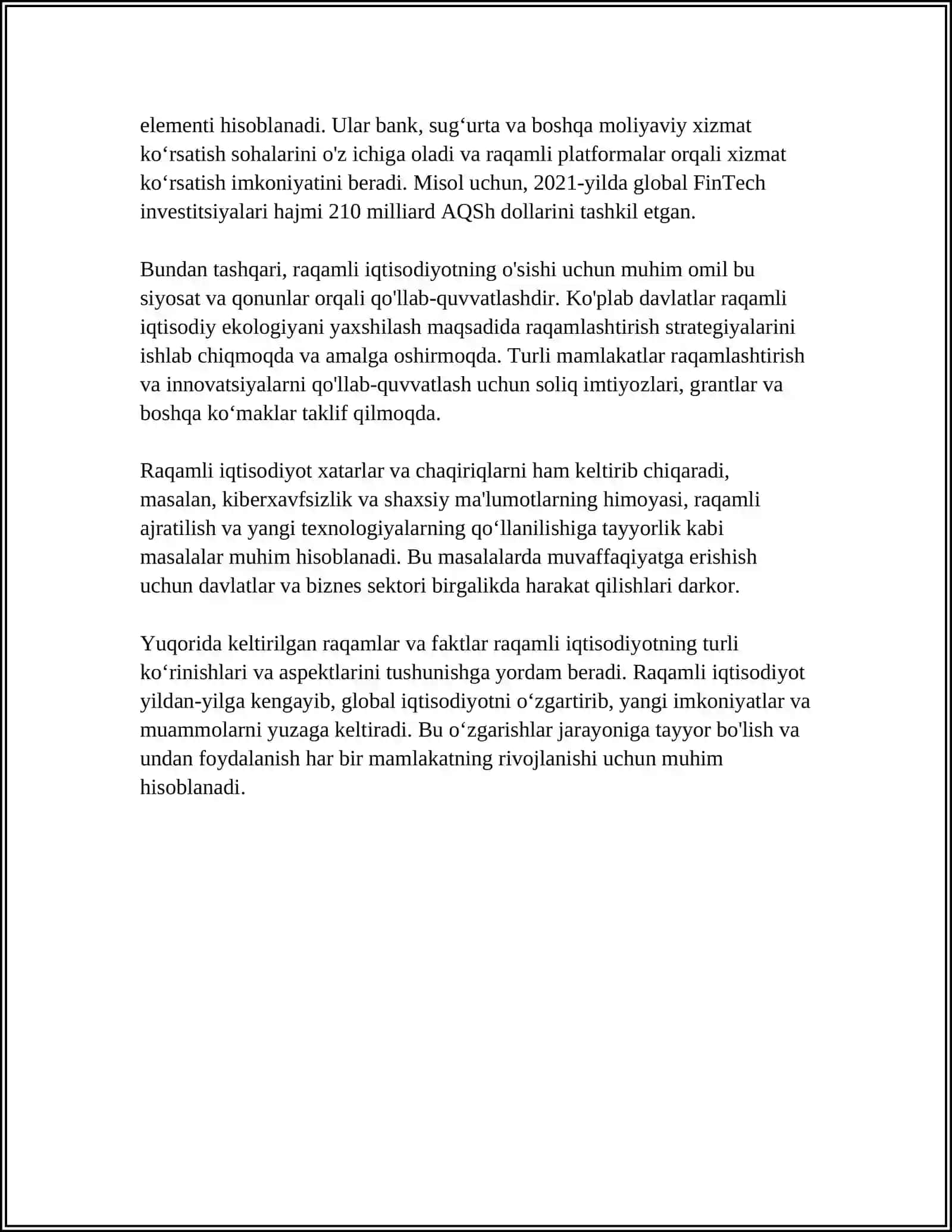 Raqamli iqtisodiyot tushunchasi 4