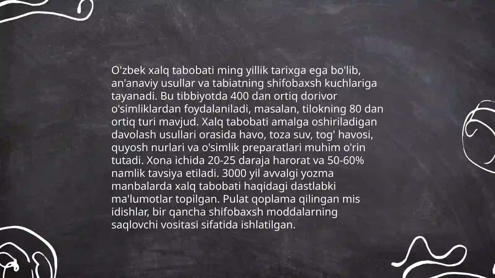 Xalq tabobati kelib chiqishi va rivojlanish tarixi 4