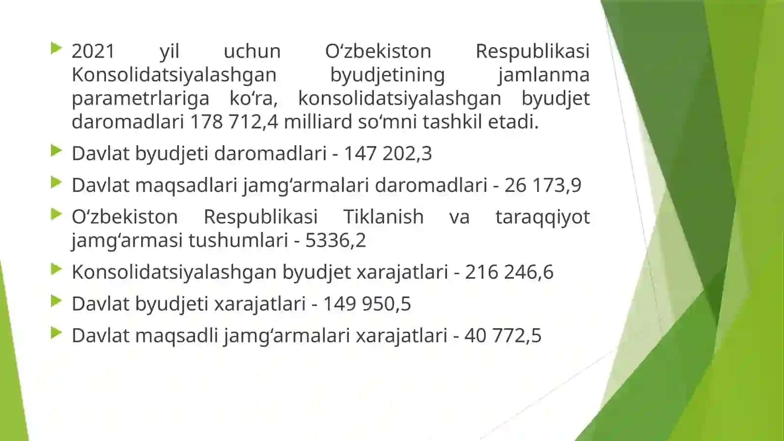 Davlat byujeti xarajatlar 4