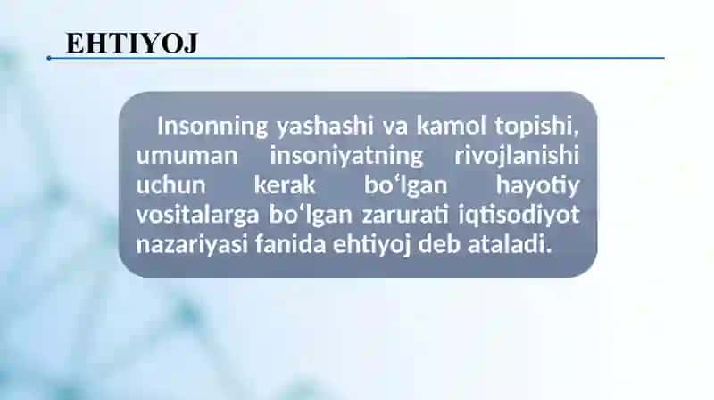 Iqtisodiyotga kirish 4