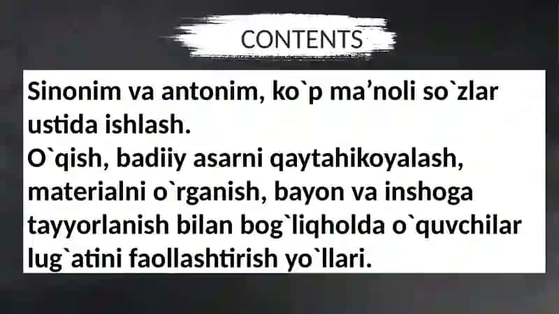 O`quvchilar nutqini o`stirish mеtodikasi 4