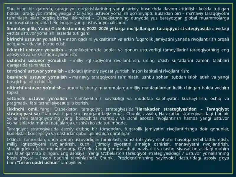 Yangi O‘zbekiston Taraqqiyot Strategiyasining Asosiymaz Mavzusi 4