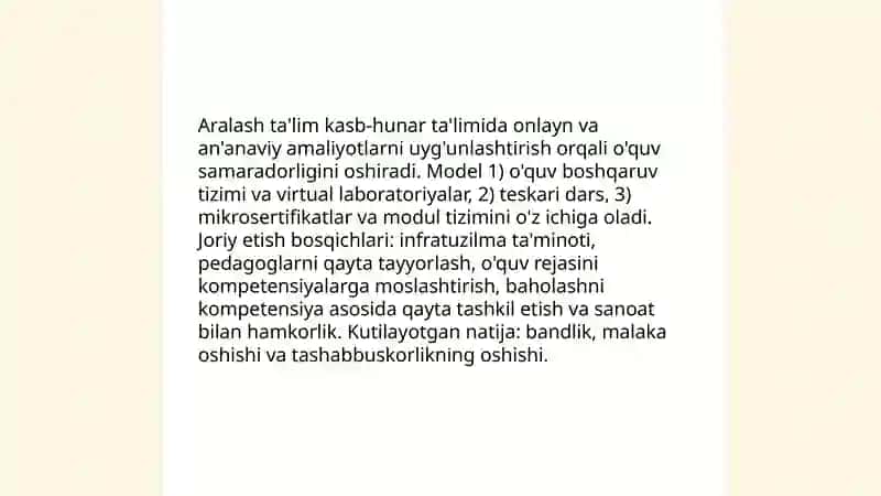 Ilgʻor pedogogik texnologiyalar 4