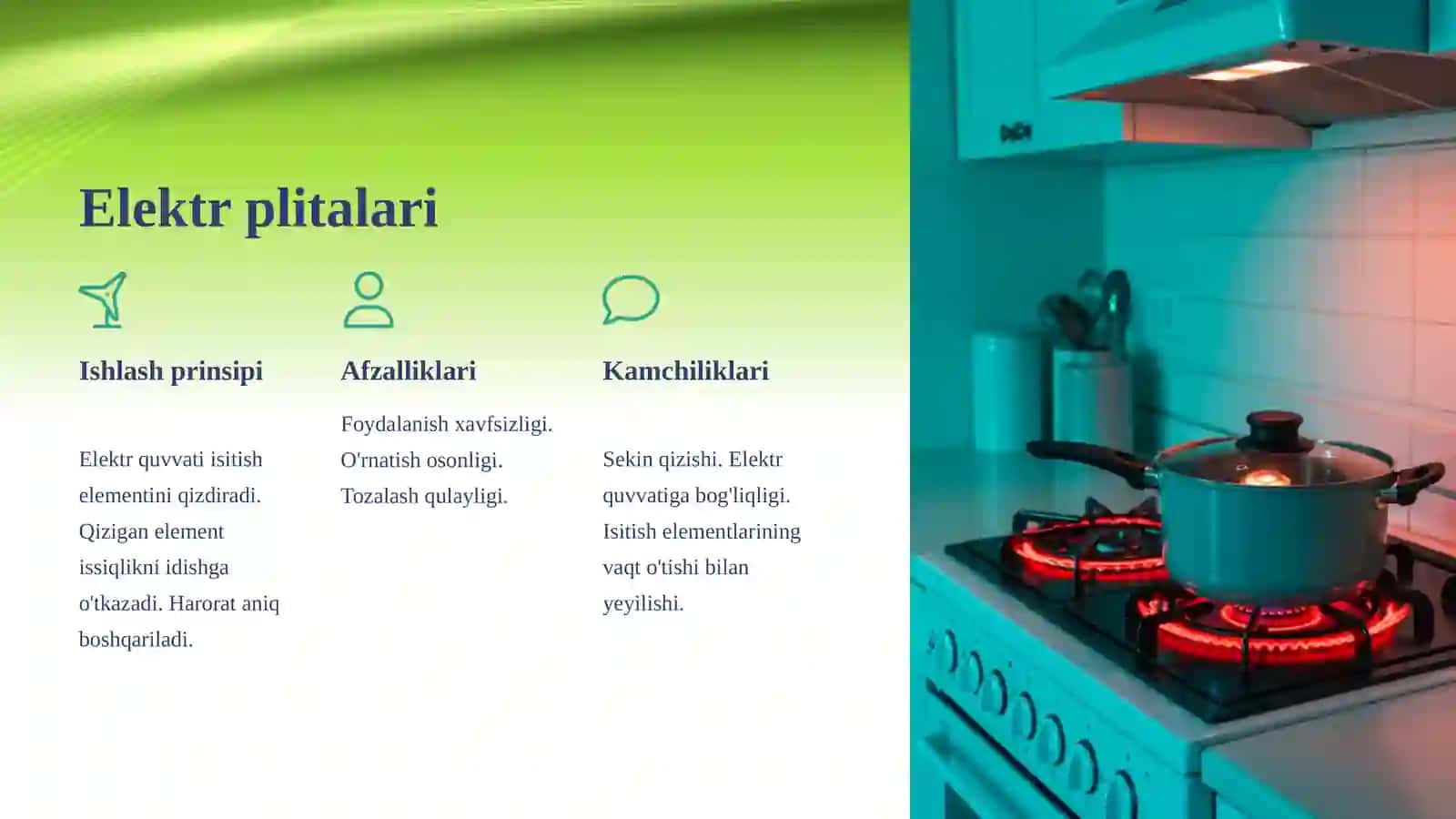 Oshxona plitalarining turlari va ularning asosiy xususiyatlari 4