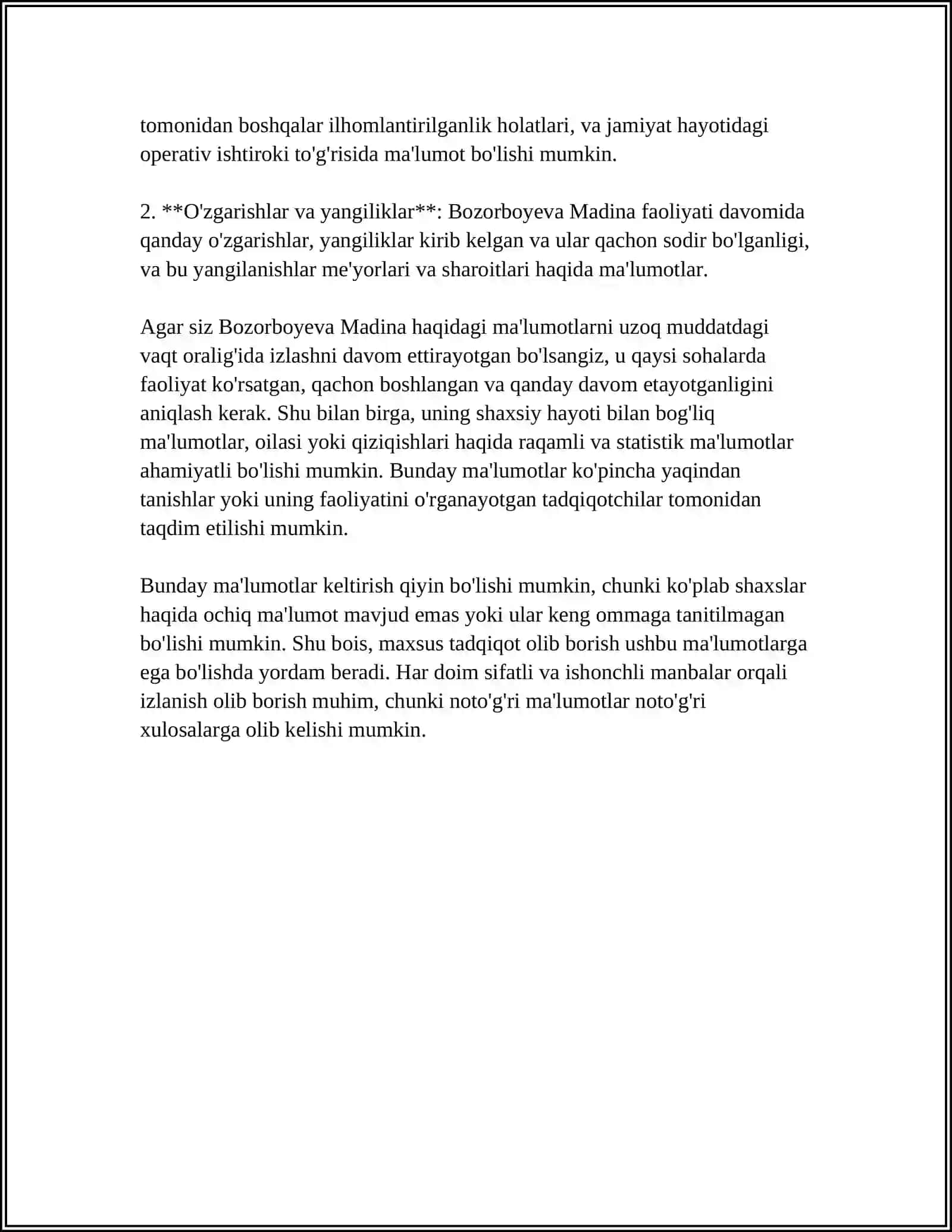 BOZORBOYEVA MADINA 4