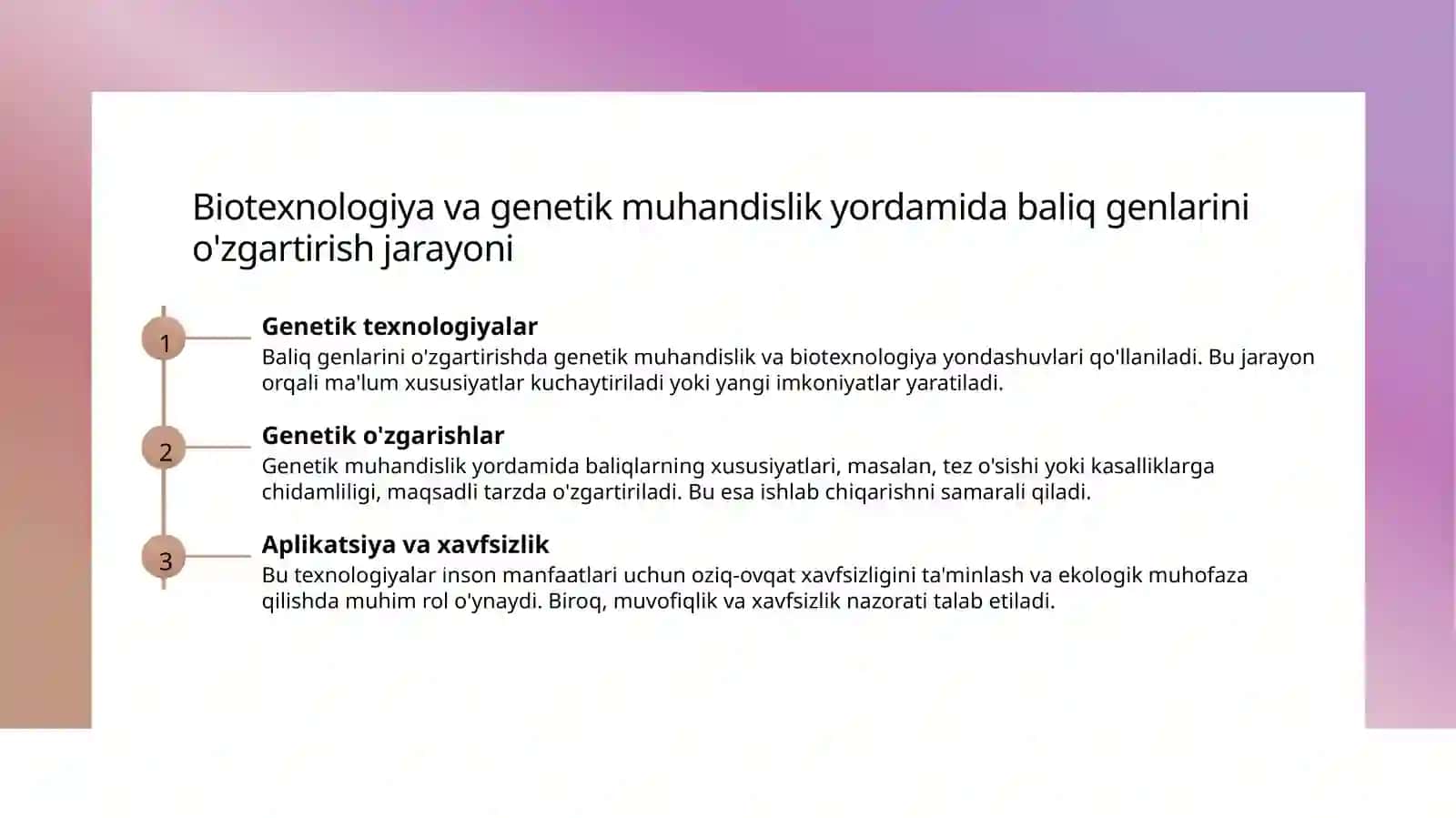 Transgen baliq yaratish texnologiyasi 4
