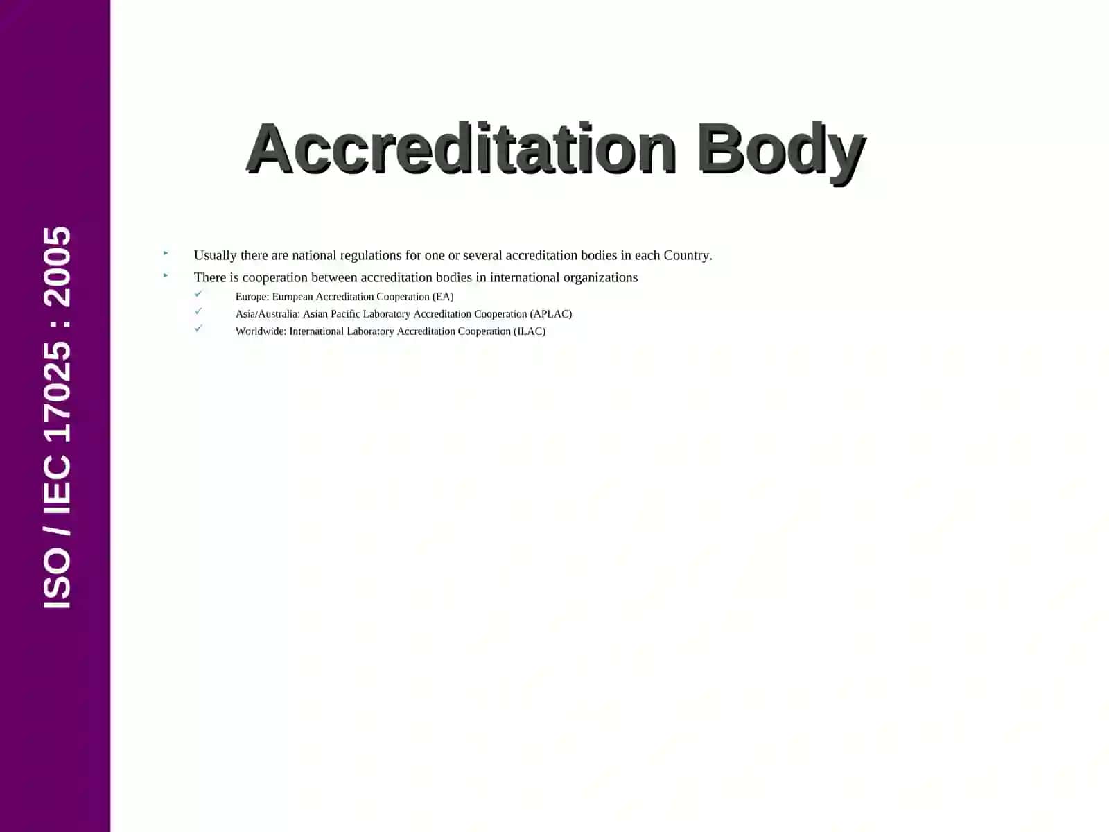 ISO 17025:2007 LABORATORY MANAGEMENT SYSTEM 4