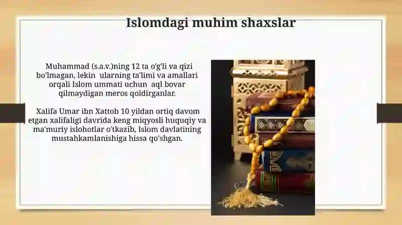 Islomiy dinlar 4