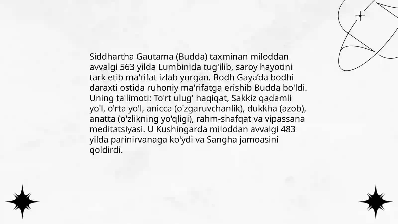 Buddizm dini haqida malumot 4