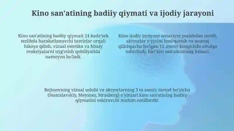 Kino tarixi va rivojlanishi 4