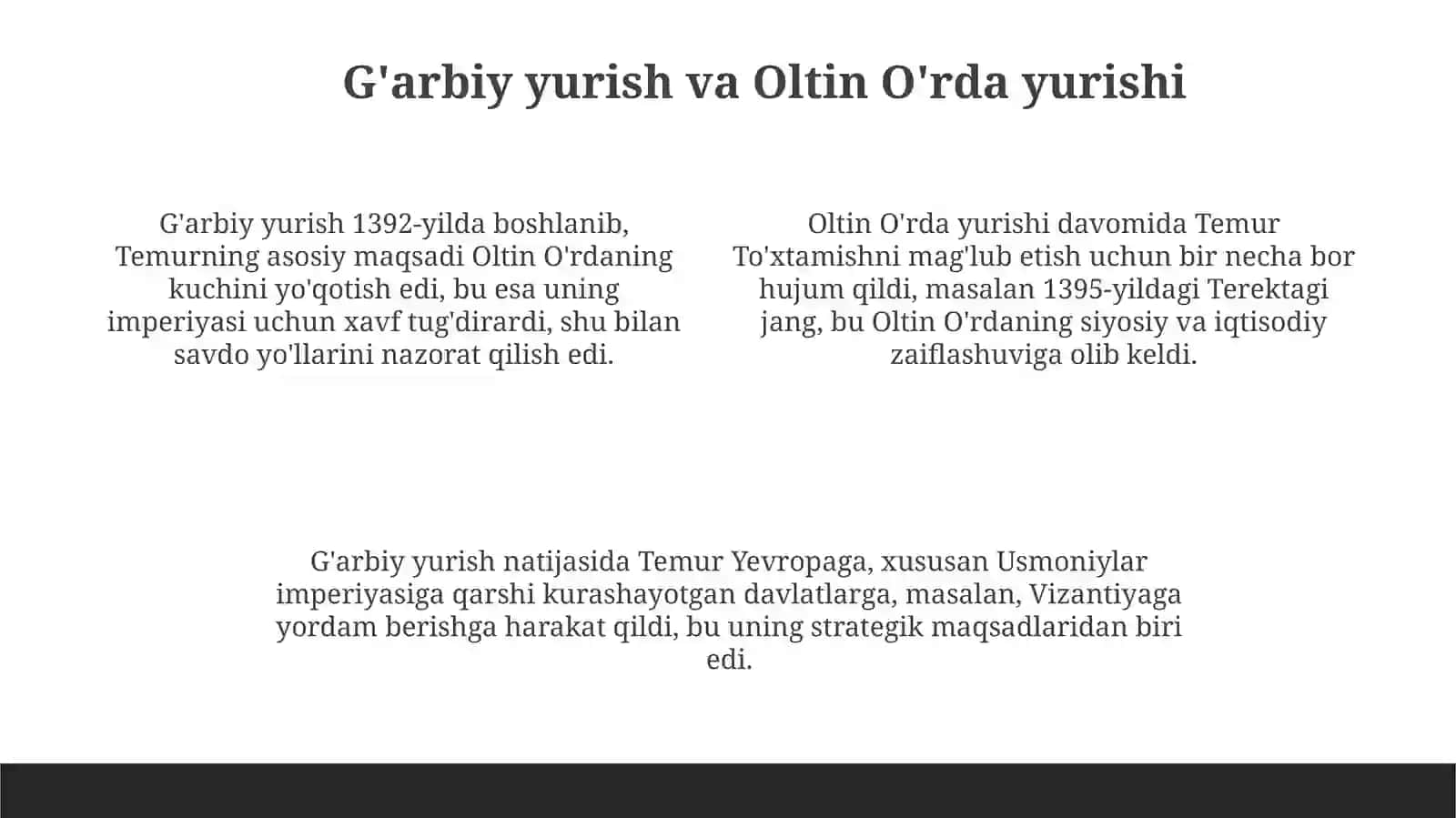 Amir Temur tashqi siyosati 4