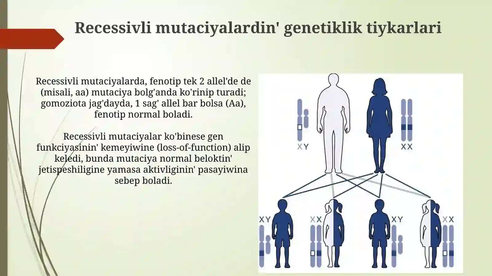 Retsessiv mutatsiyalardi aniqlaw metodlari 4