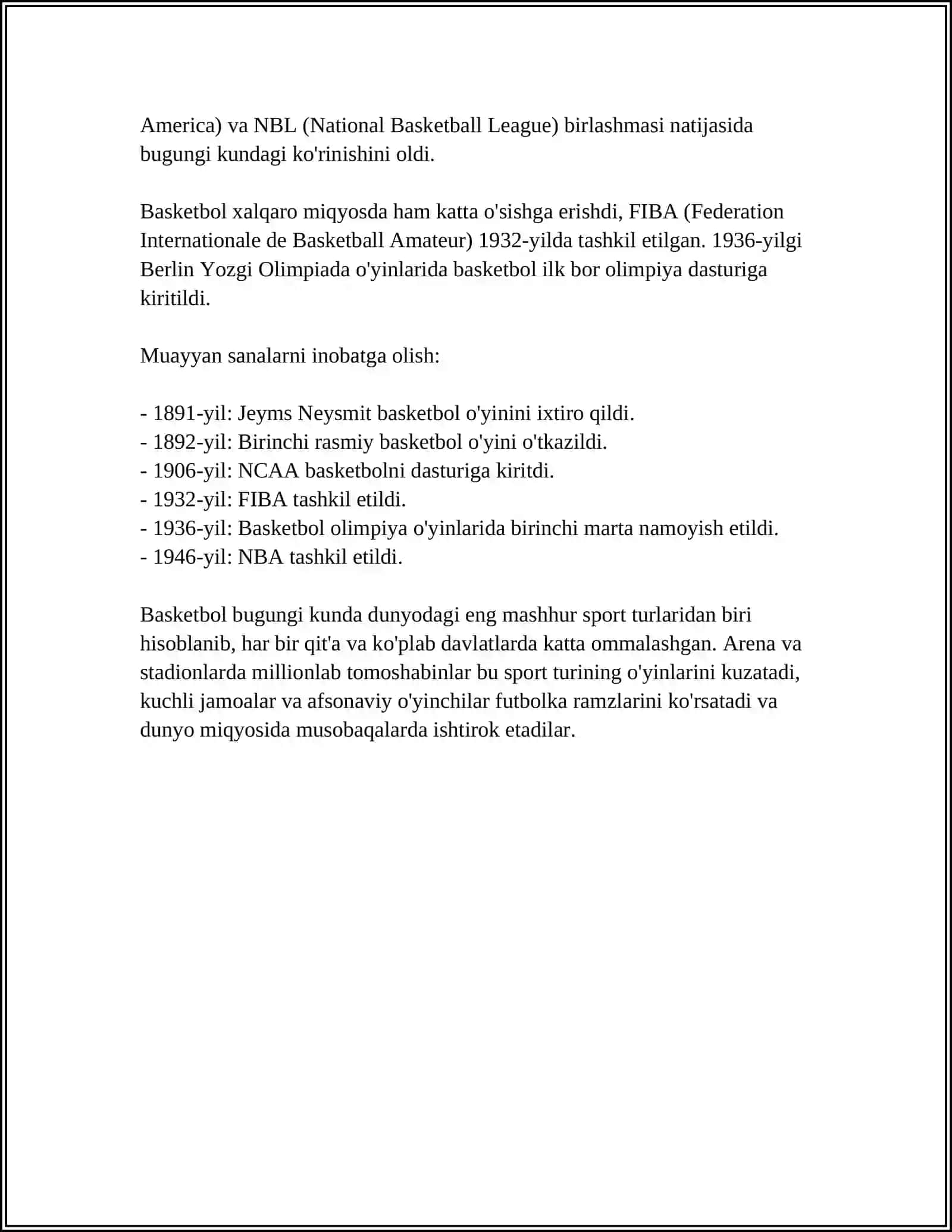 MEN SEVGAN SPORT TURI - BASKETBOL 4