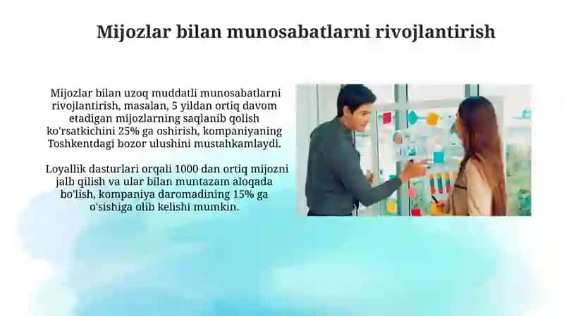 Marketing korxonaga qanday imkoniyatlar beradi 4