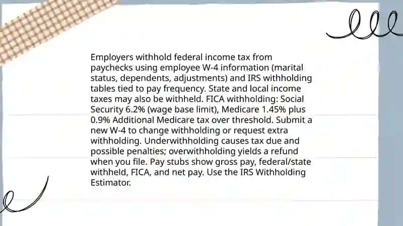 Paying taxes 4