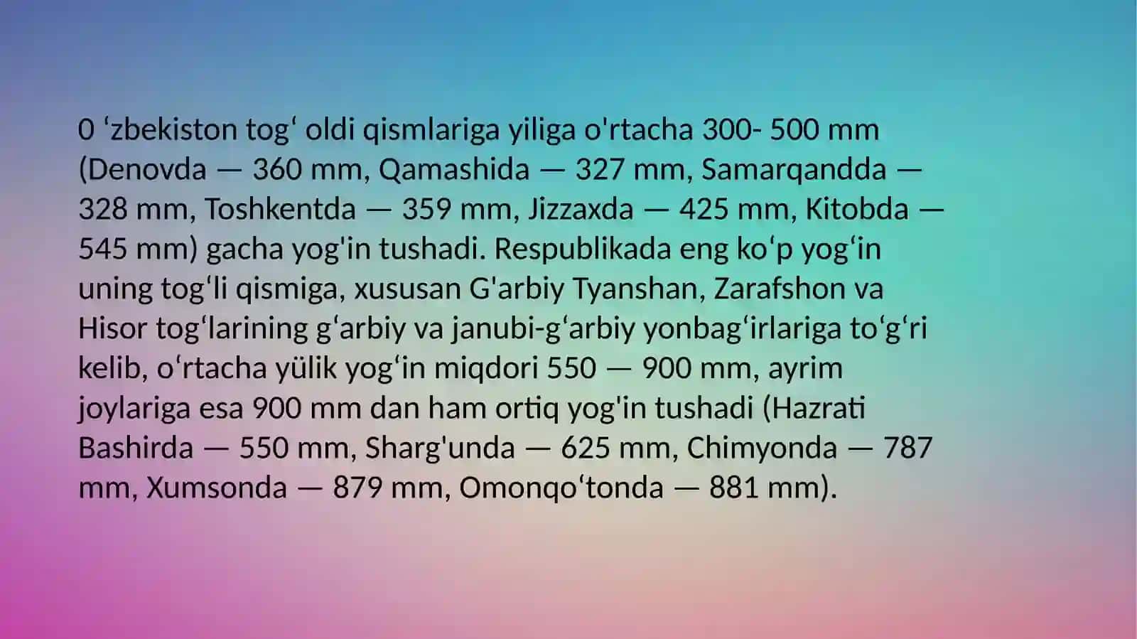 O‘ZBEKISTON RESPUBLIKASI TARIXIY GEOGRAFIYASI 4