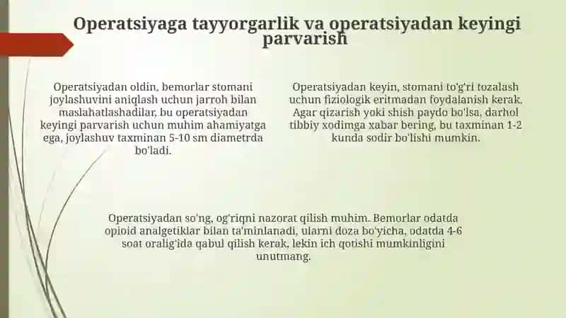 Xirurgikstomaniparvarishqilish 4