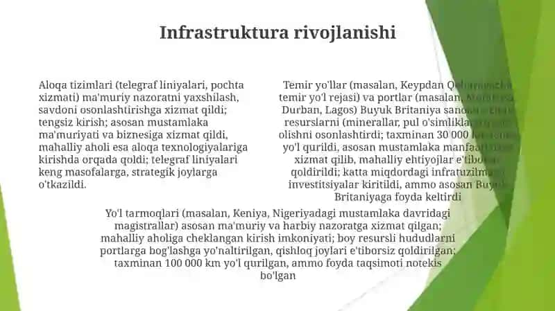 Mustamlakachilik siyosati 4