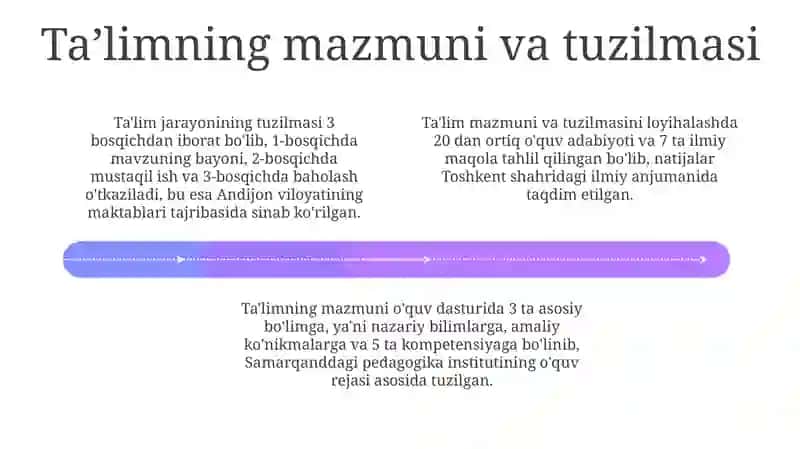 Pedagogik faoliyatning tarkibiy tuzilmasi 4