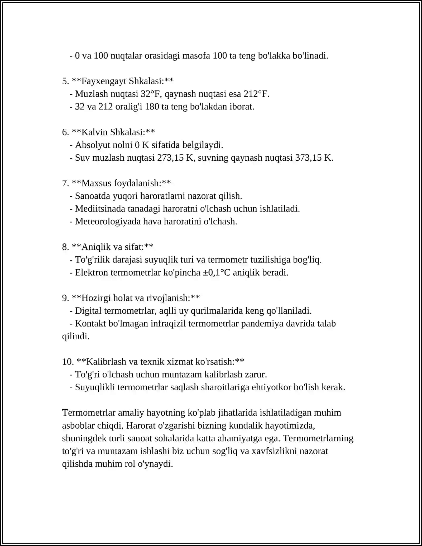Termometrlar 4