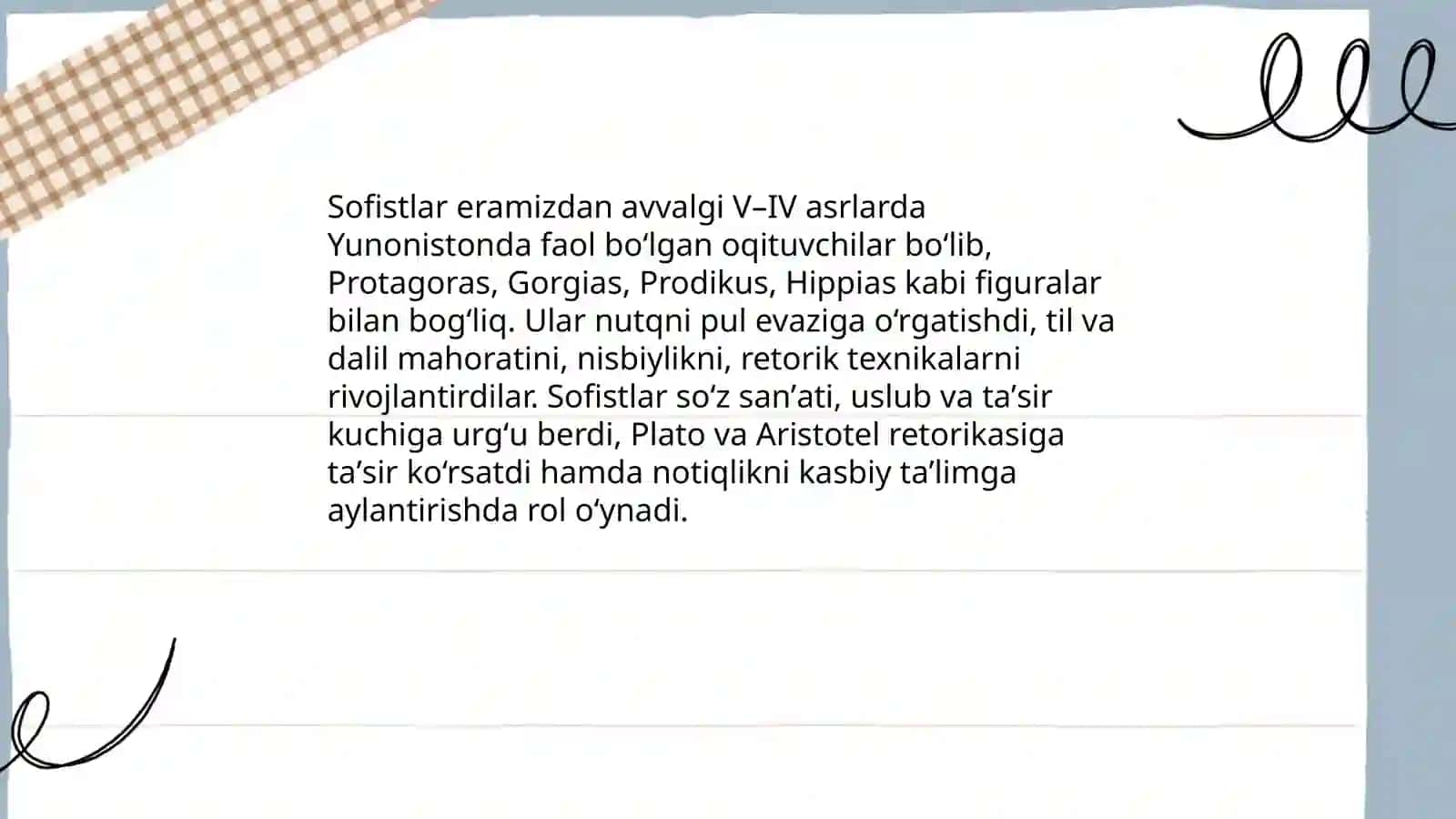 Yunon notiqlik sanʼati haqida 4