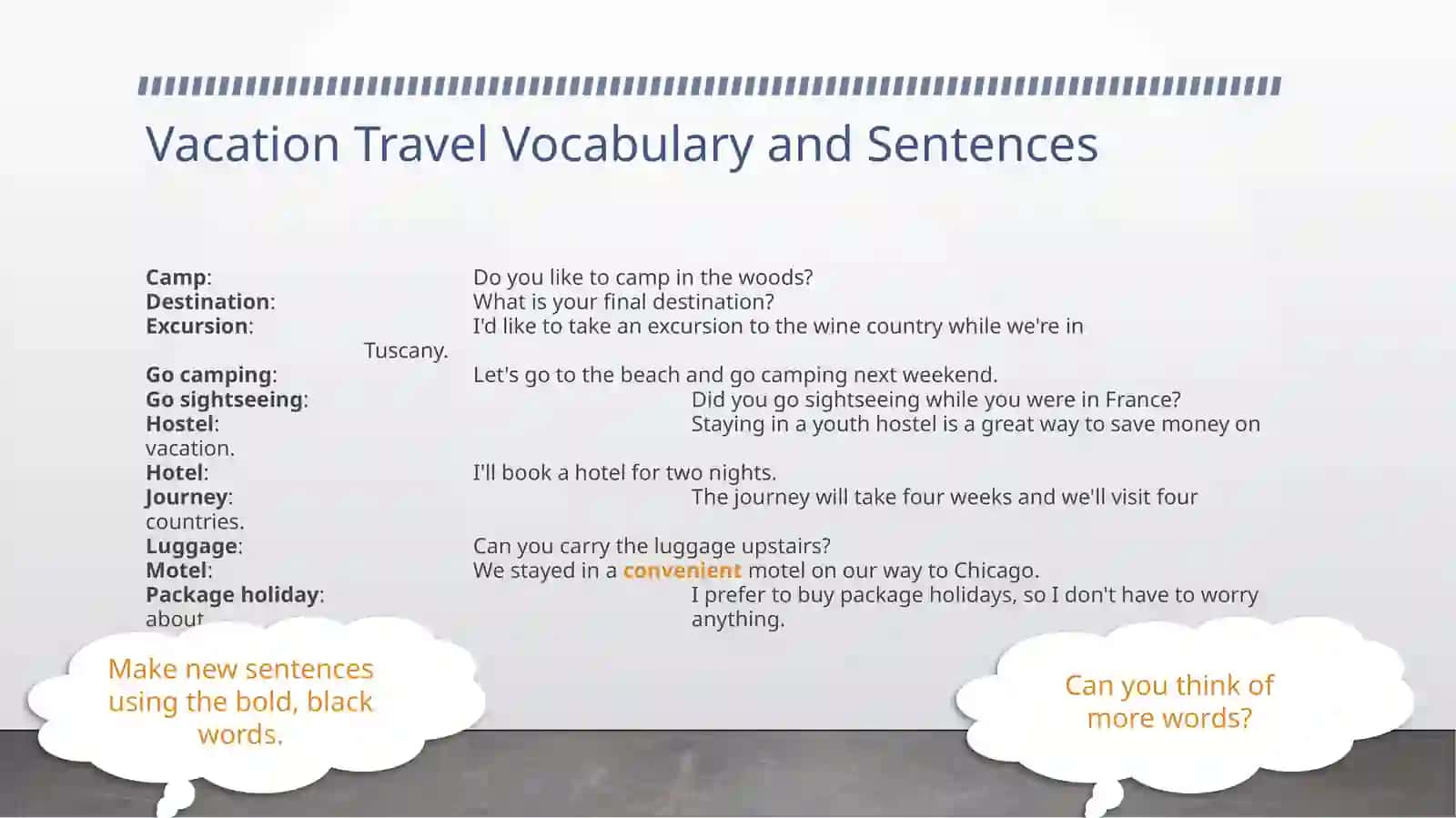 Travel Language 4