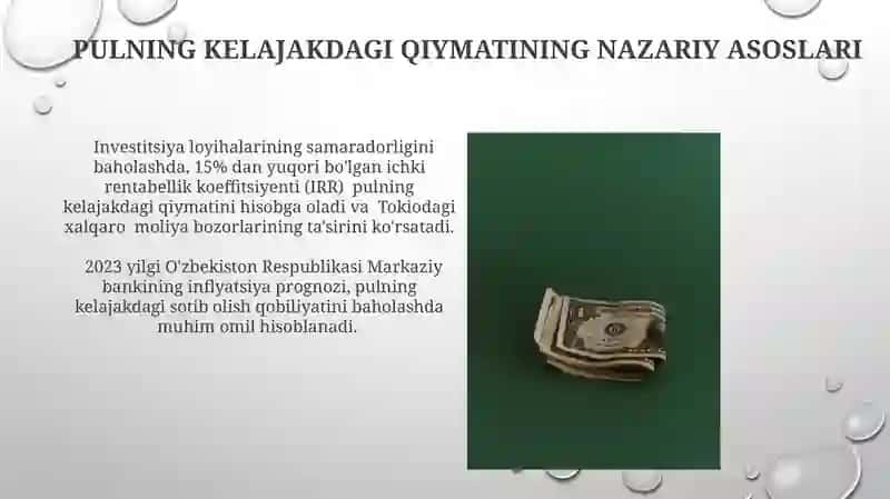 Moliyaviy Modellar va Pulning Qiymatiga Ta'siri 4