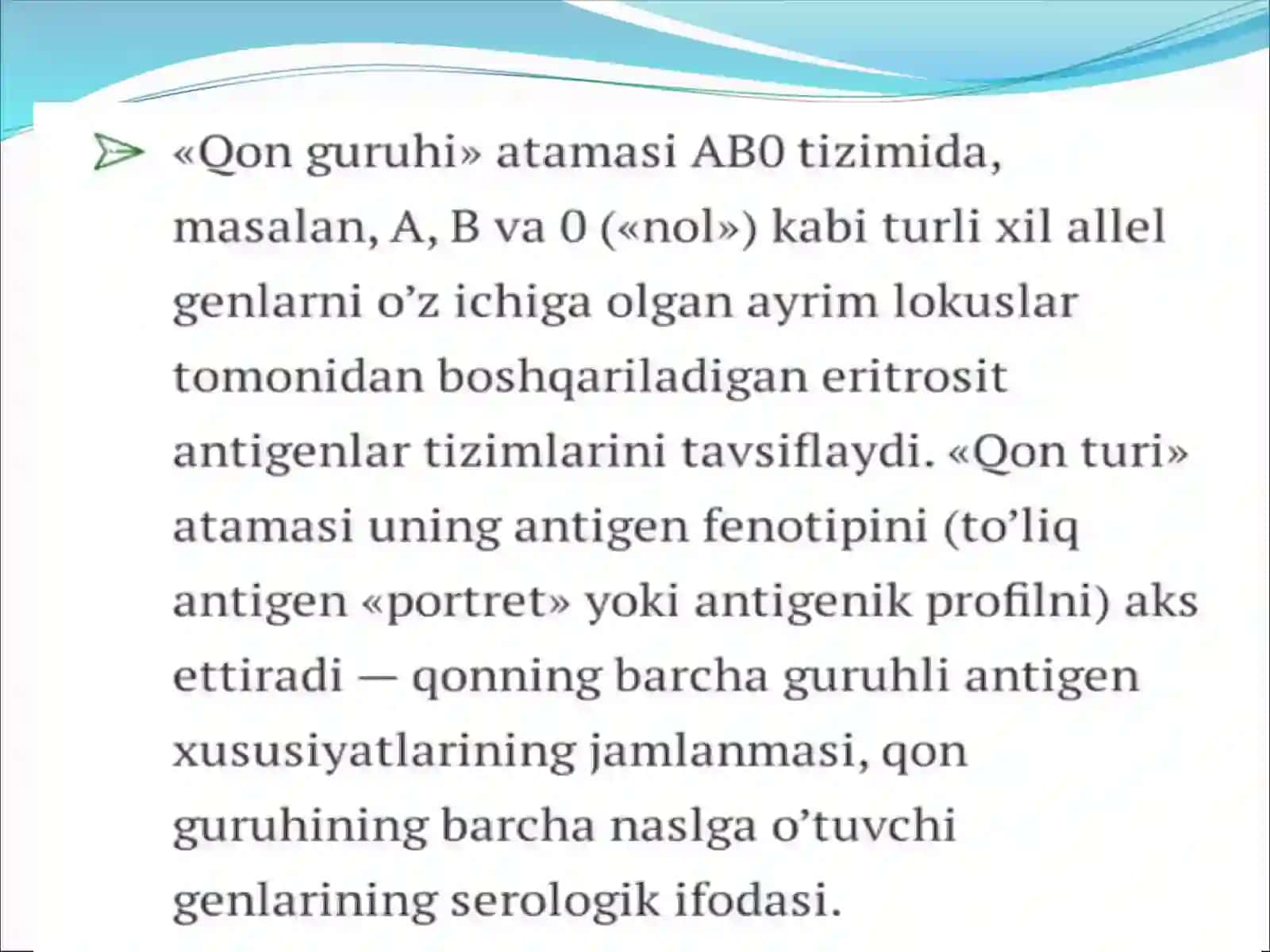 Qon guruhi va rezus faktorni aniqlash 4