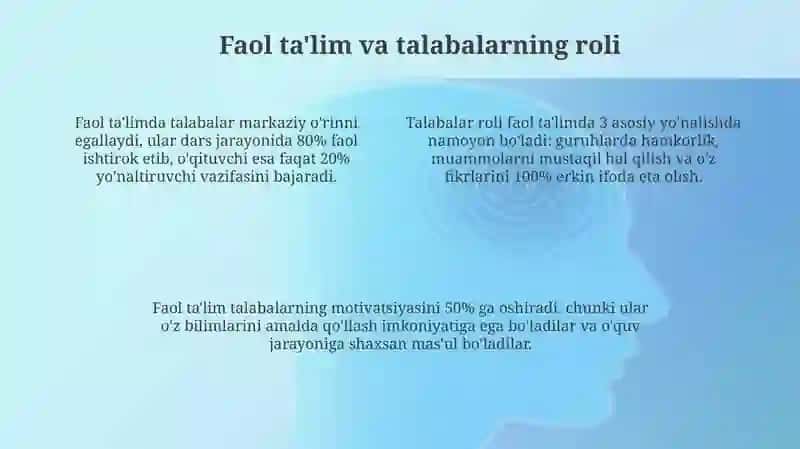 Taʼlim metodlari va vositalari 4