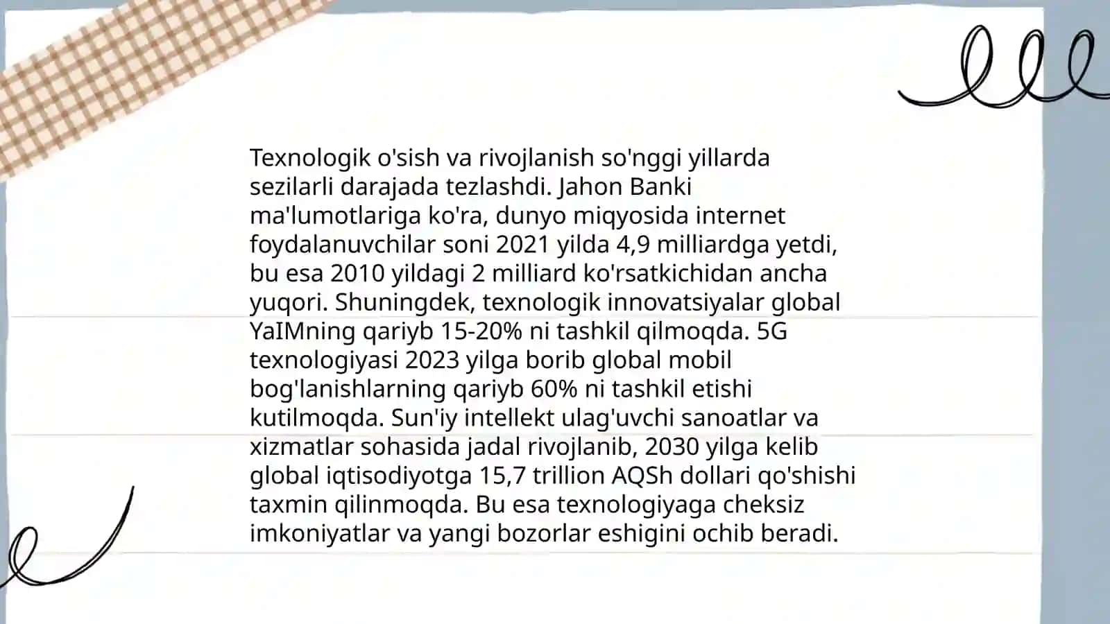 Ijtimoiy-iqtisodiy rivojlanish 4