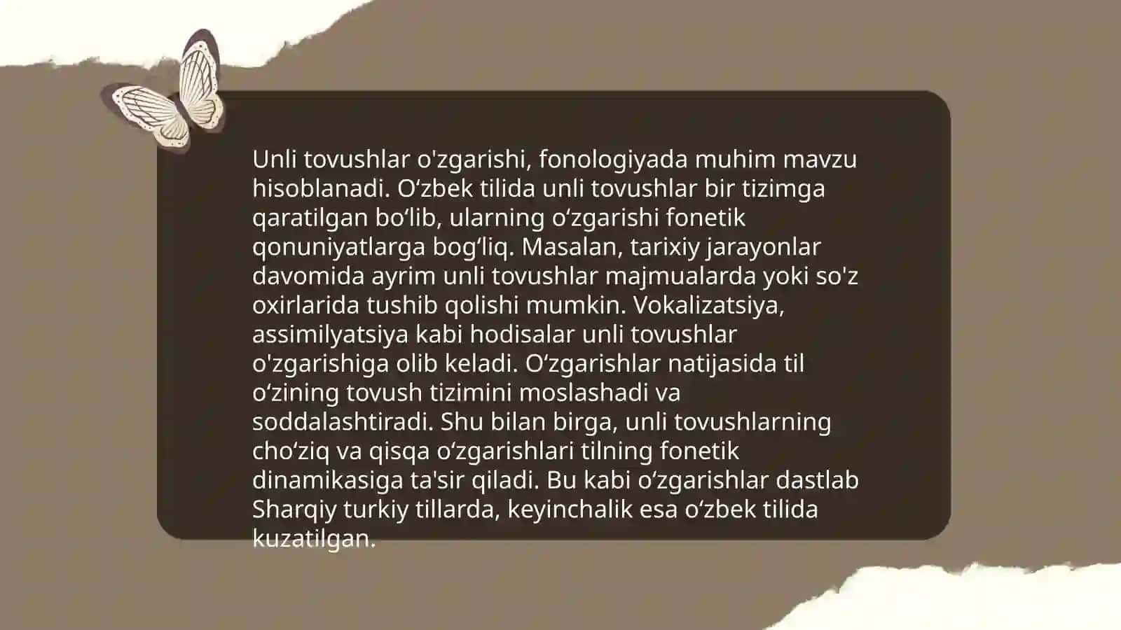 O'zbek shevalarining fonetikasi 4