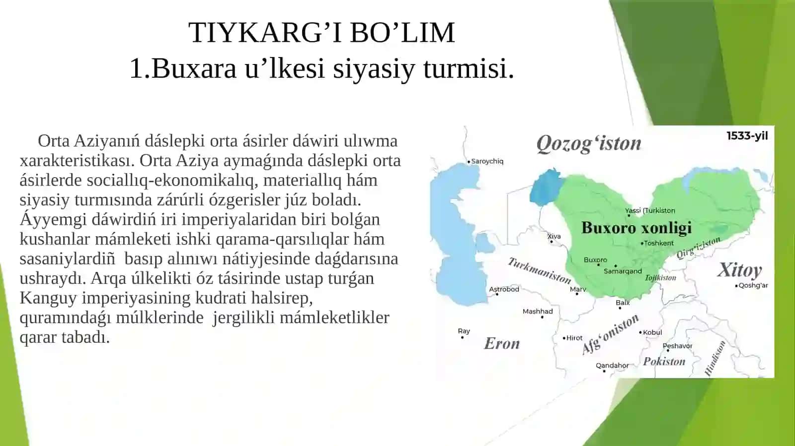 Arxeologiya kursi Örnek ishlar 4