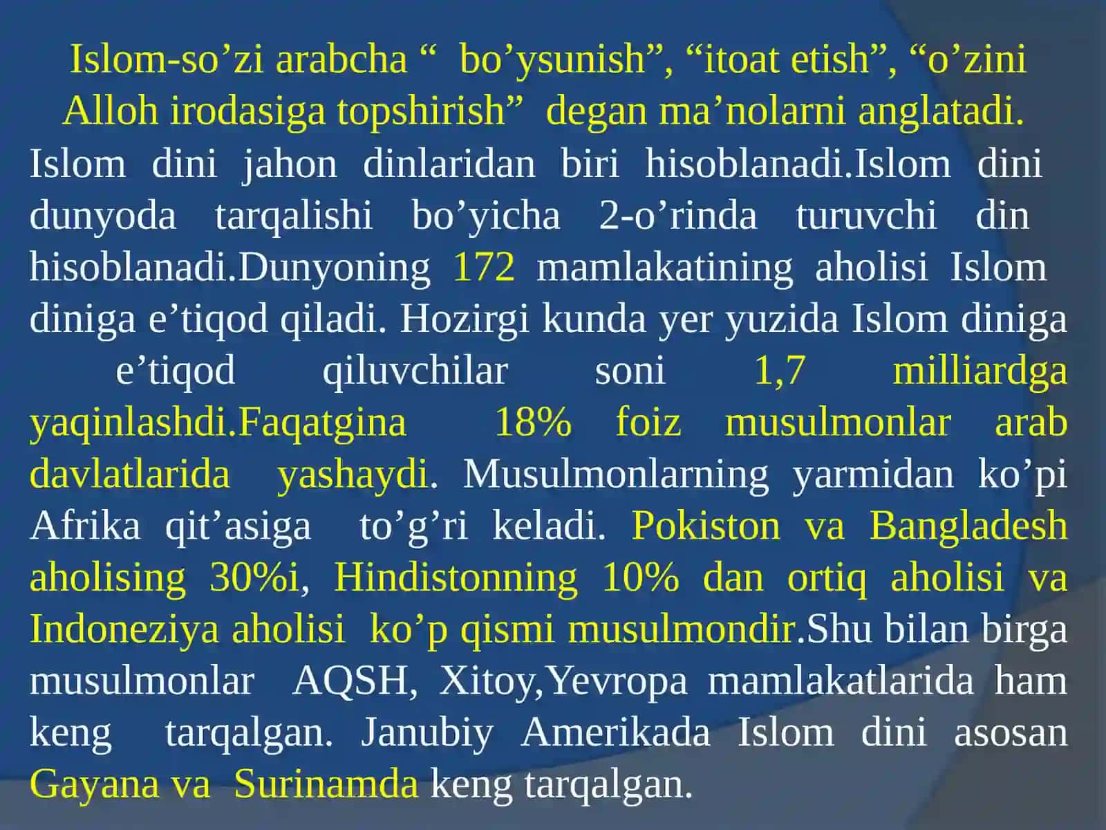 Islom dini tarixi va mohiyati 4