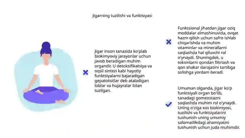 Jigar va uning xususiy biokimyosi 4
