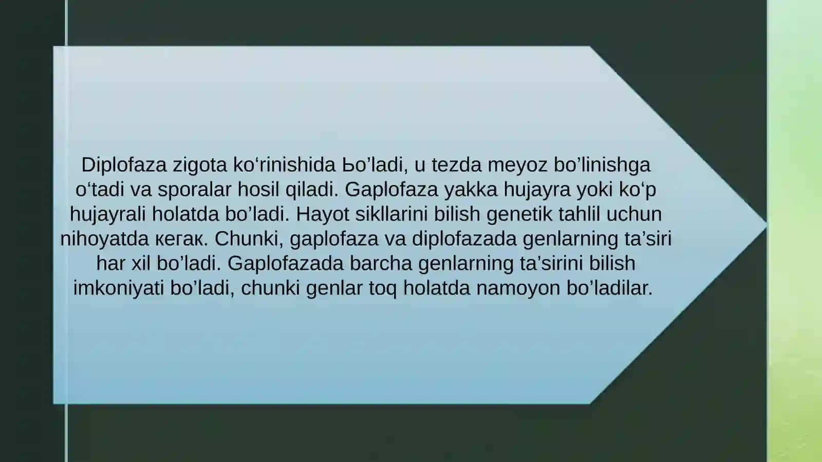O’simlik va hayvonlarda nasillarning gallanishi 4