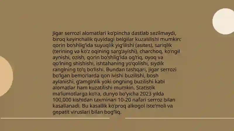 Jigar serrozi 4