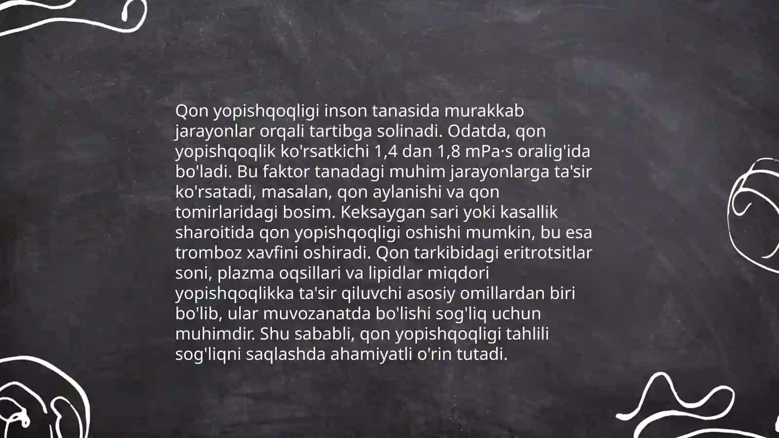 Qonning reologik xossalari 4