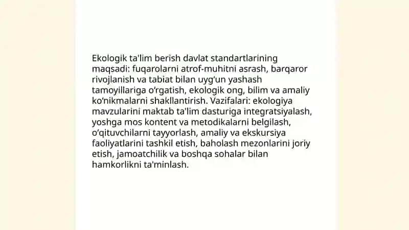 Ekologiya tushunchasi 4