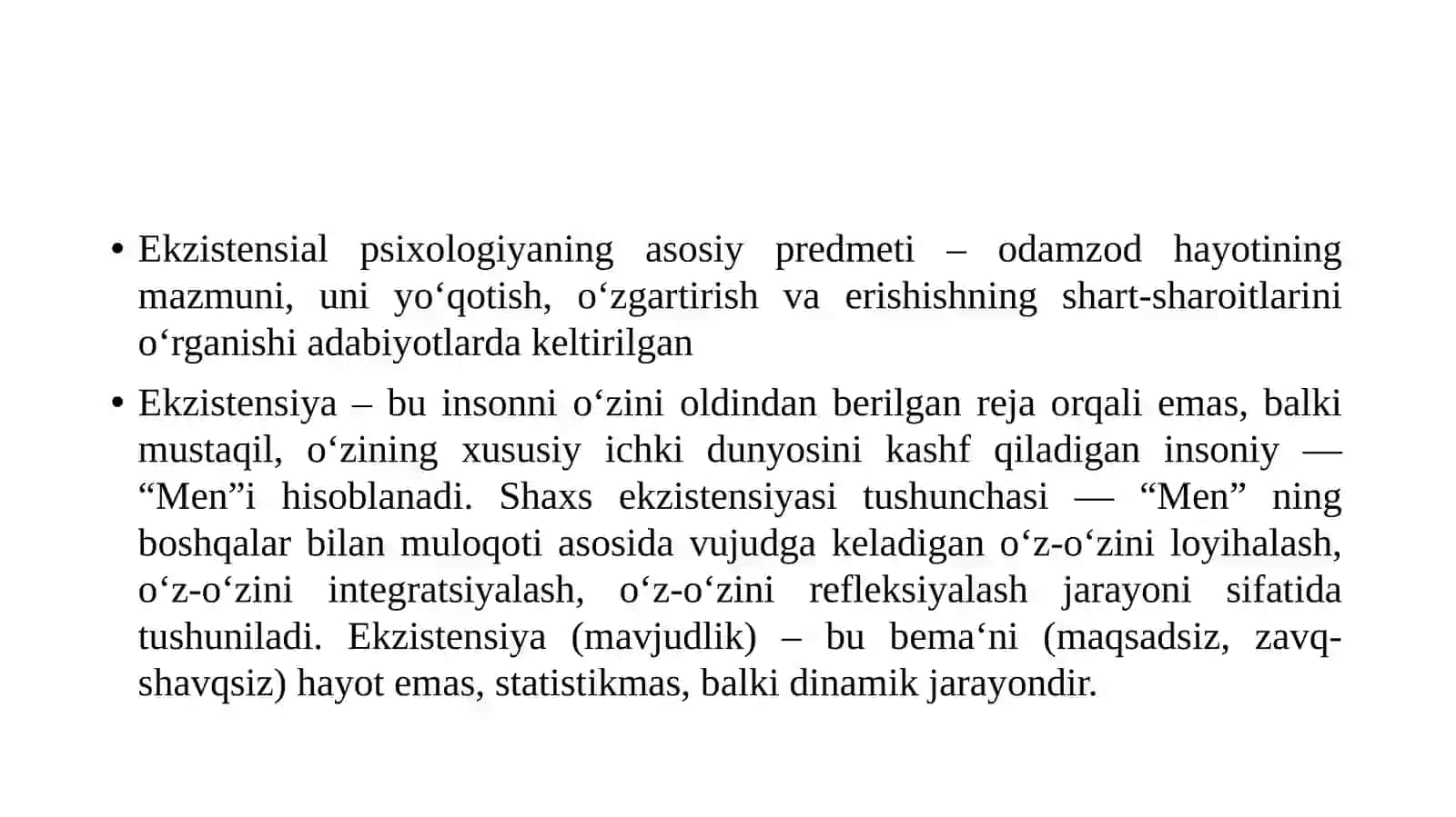 Ekzistensialpsixologiya 4